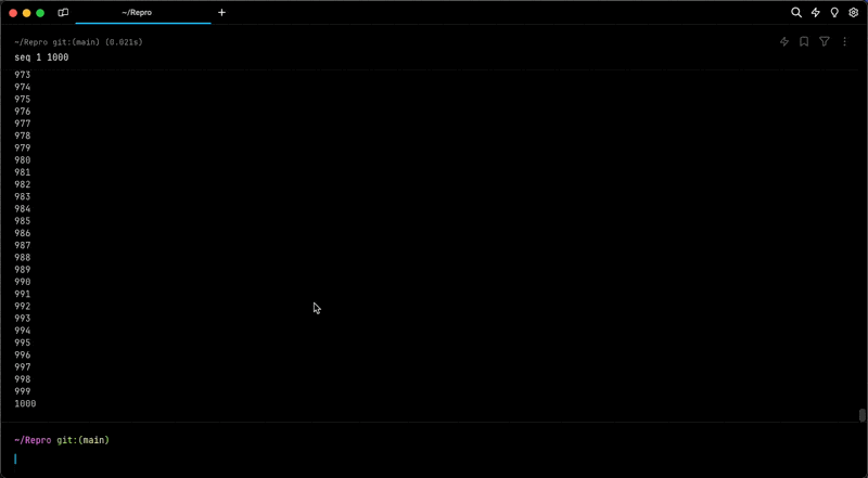 Toggle active header and Jump to bottom of block demo